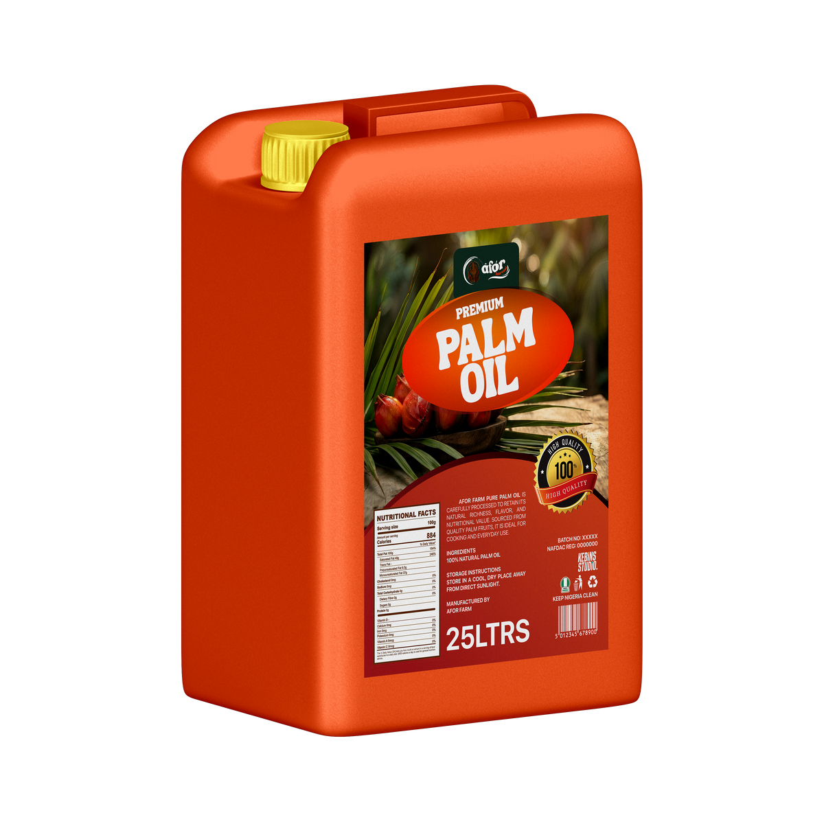 Palm Oil- 25 Liters